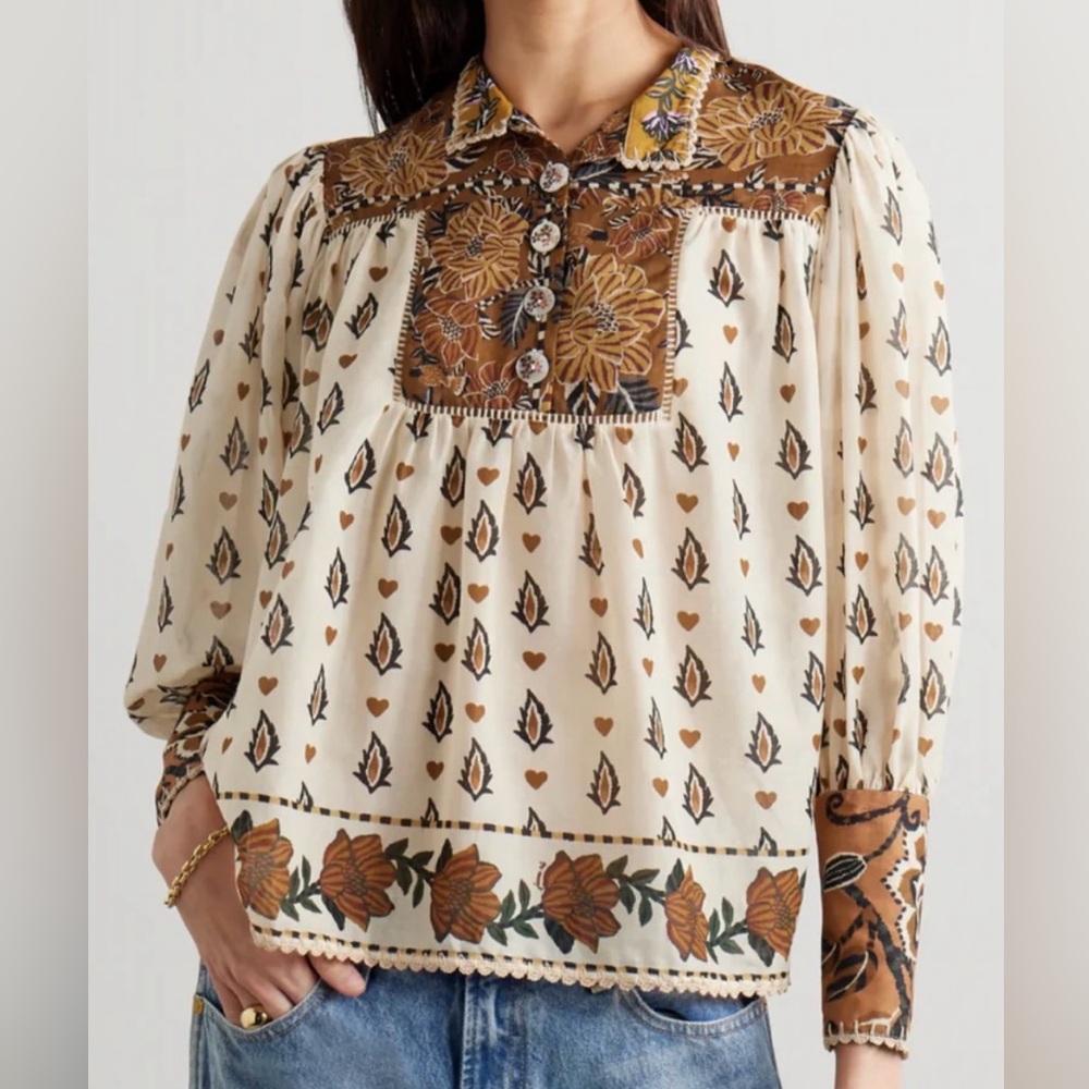 FARM Rio Multicolor Floral Blouse